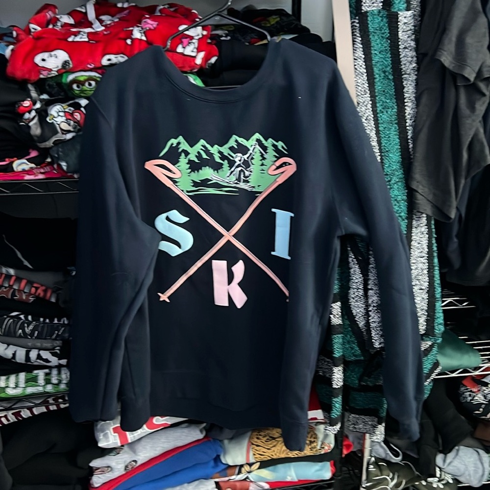 Like new pacific & co oversized Crewneck sweatshirt